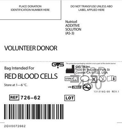 Bag Label Red Blood Cells (Bag Label  Red Blood Cells)